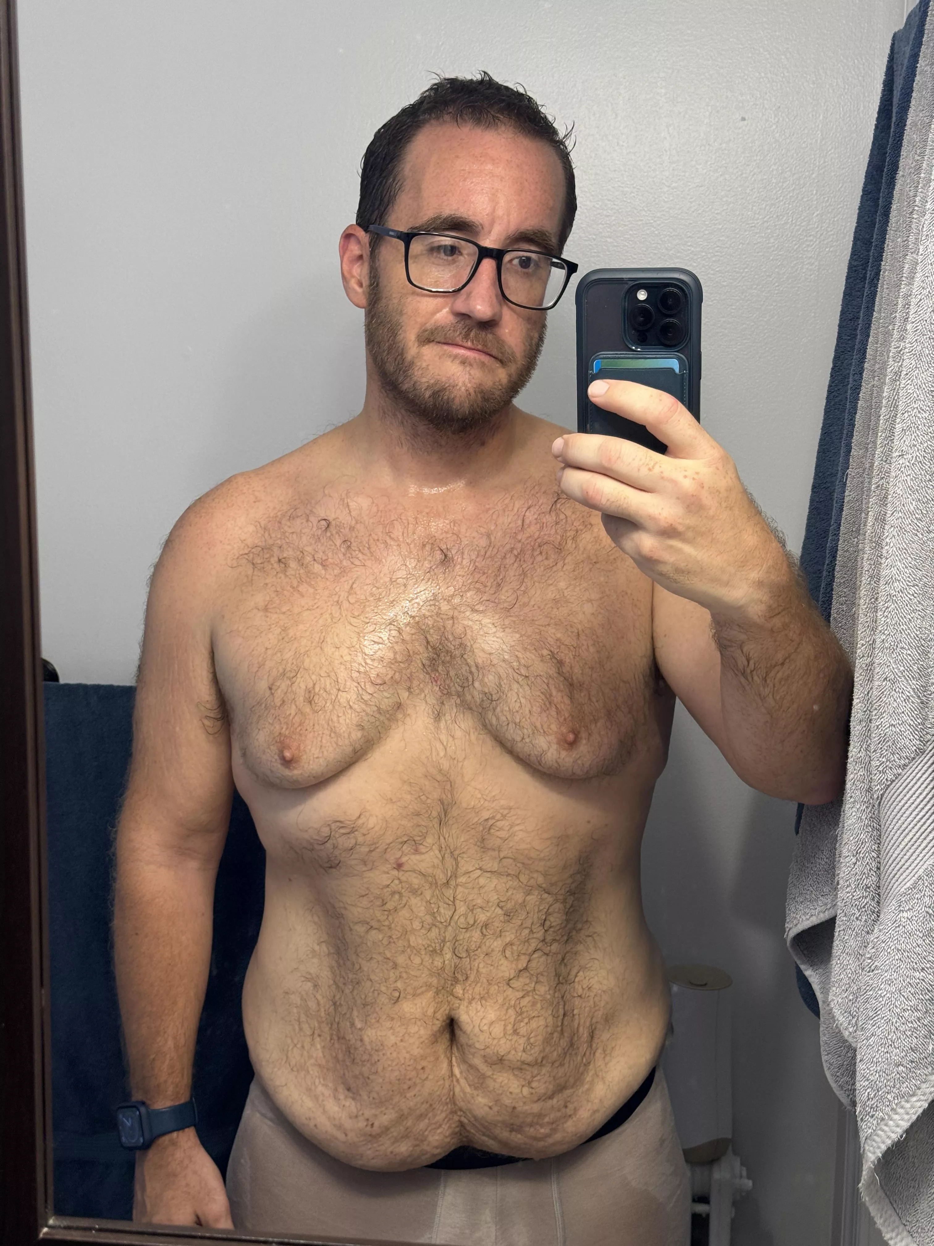 Gay and burly at least. Lowest weight this year tho. 