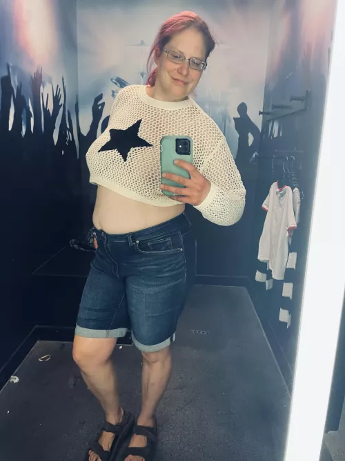 I got stared at when I stepped out in the cute sweater 