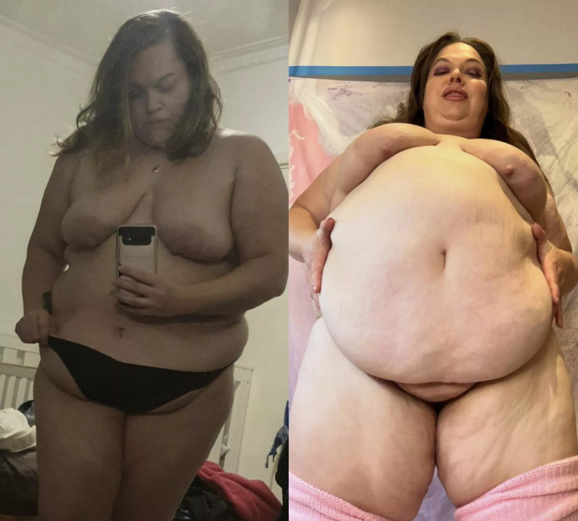 I keep getting fatter and I love it 