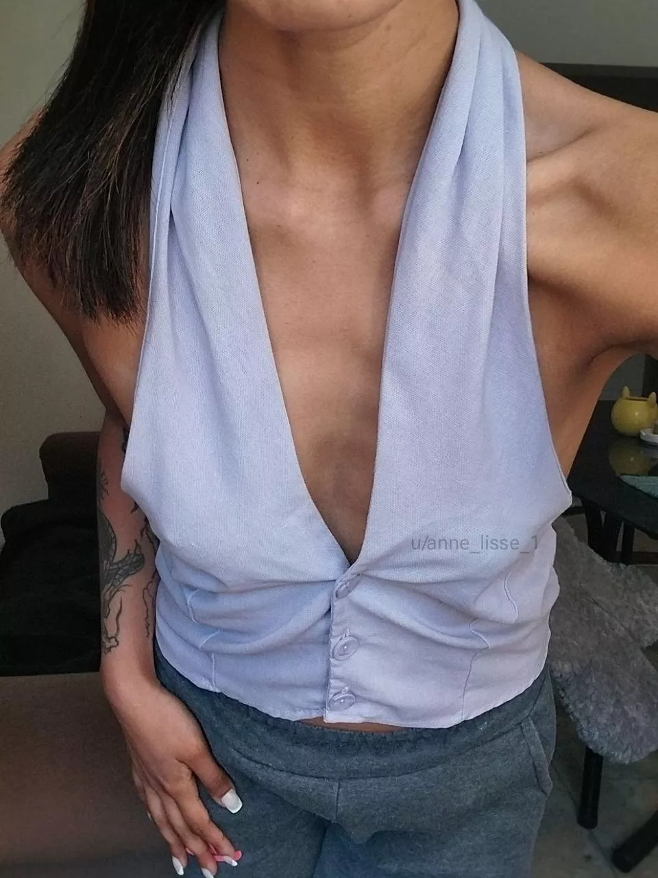 I'm curious to know where your sight went first, would you be able to look beyond? 