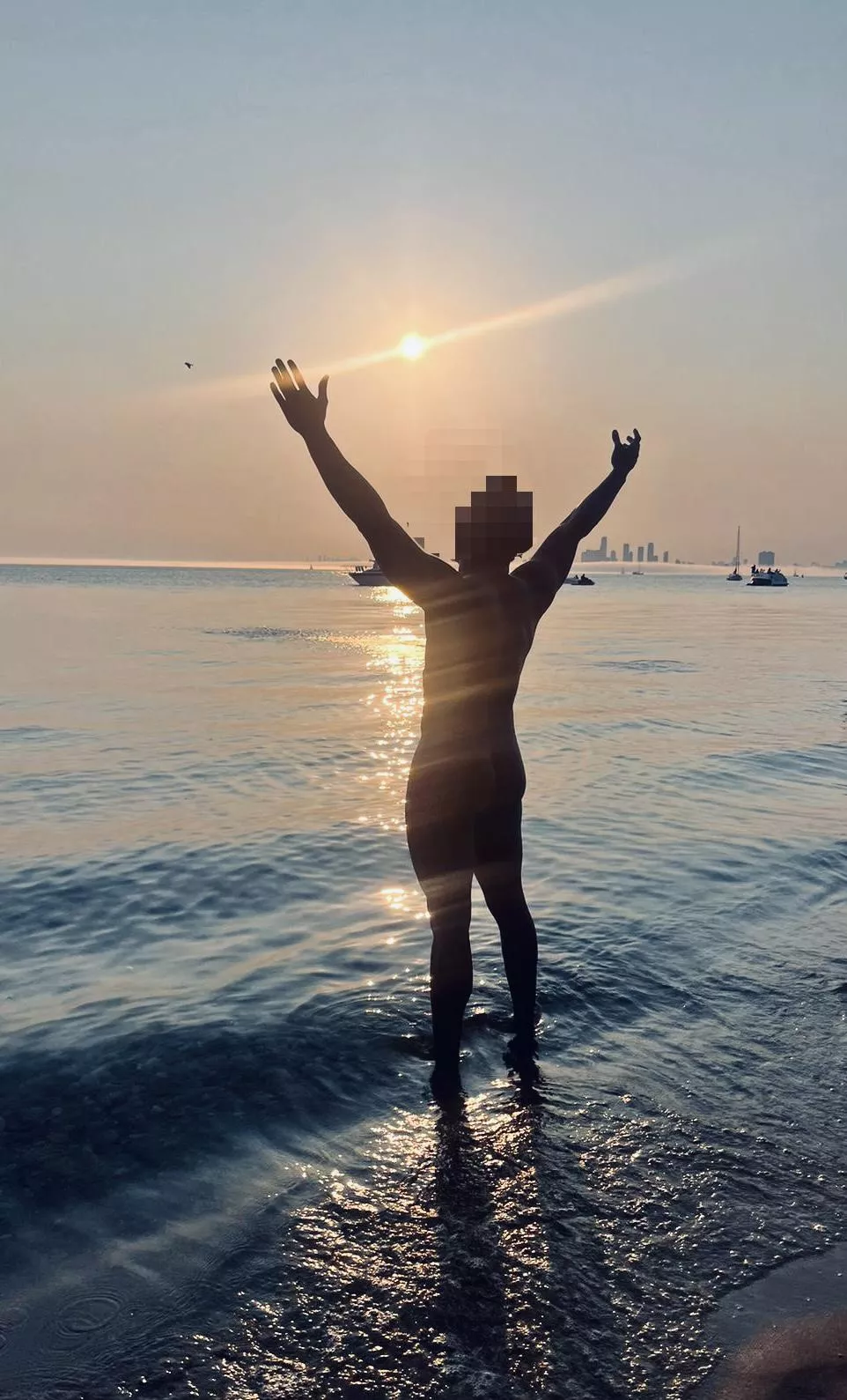 Island boy @ Hanlans Beach