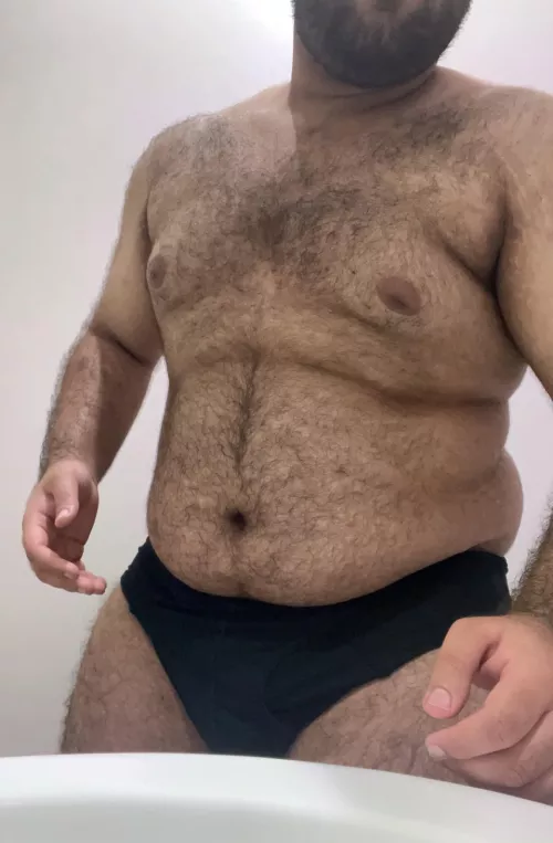 Just a 21 yo bottom with a bear bod