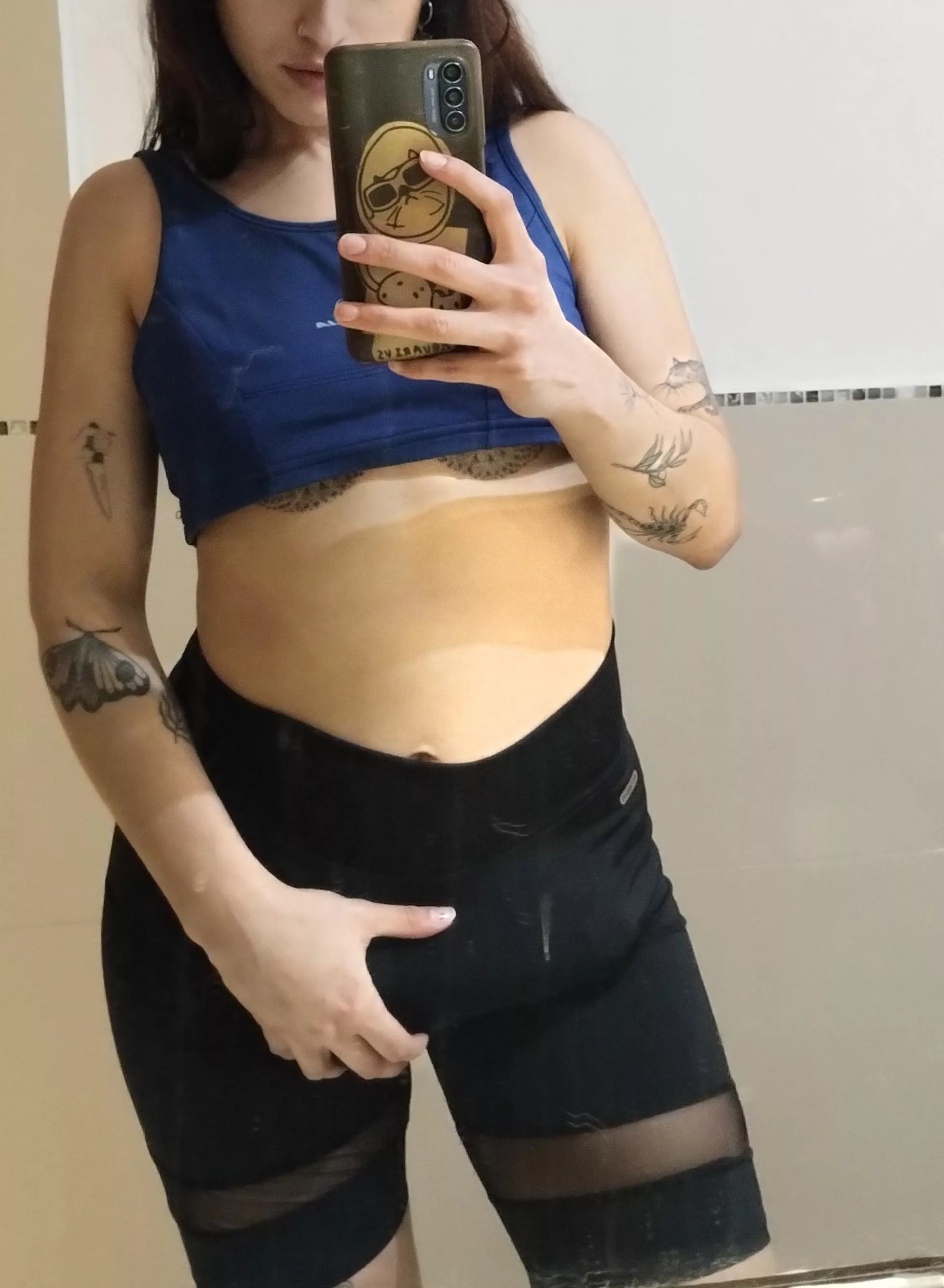 Look and feel it, it's too big for you