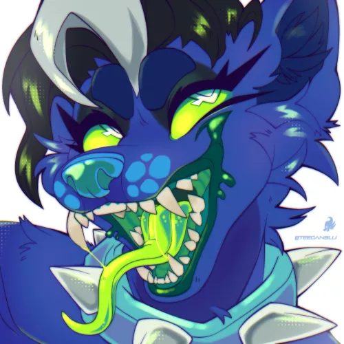 Maws or Paws?! I think you can tell which one I like most~ [art by me @teeganblu]