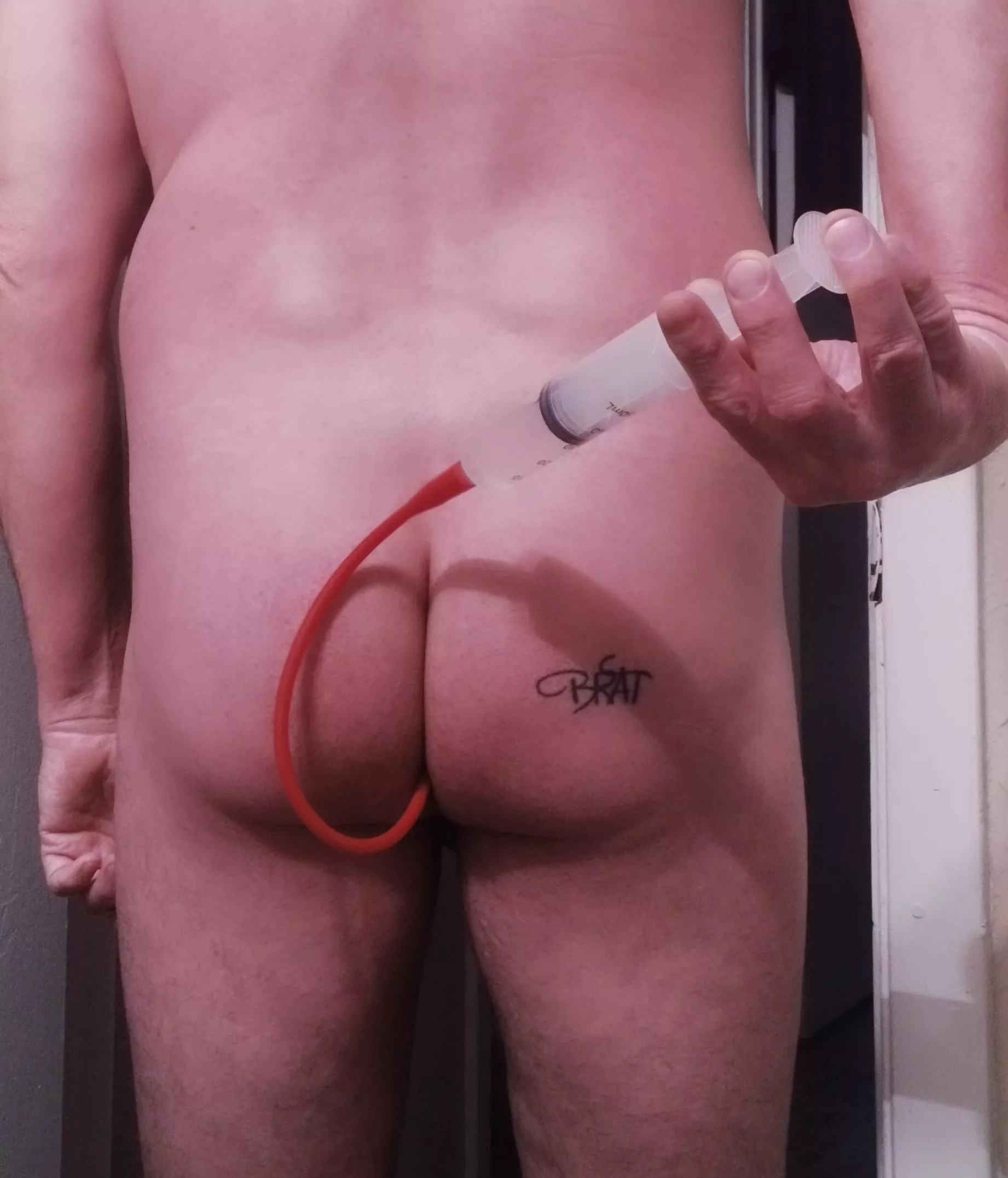 My first enema starting off slow