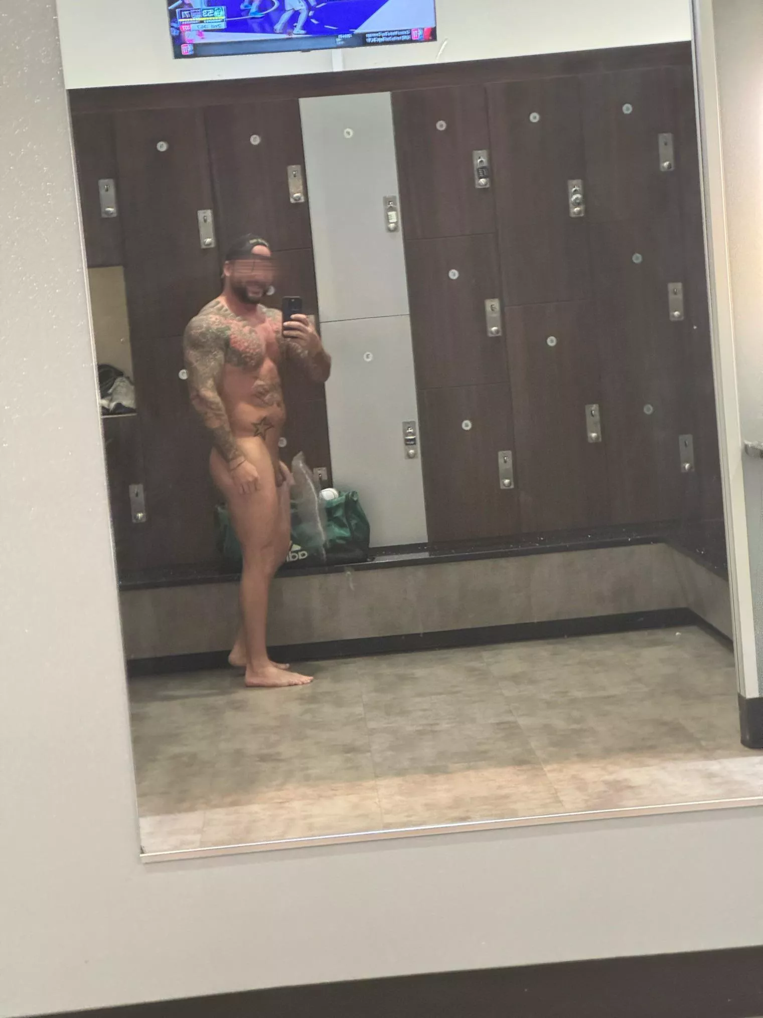 Not naked, have a hat on… (40)