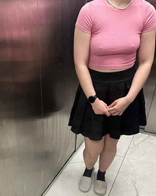 shy pokies in elevator