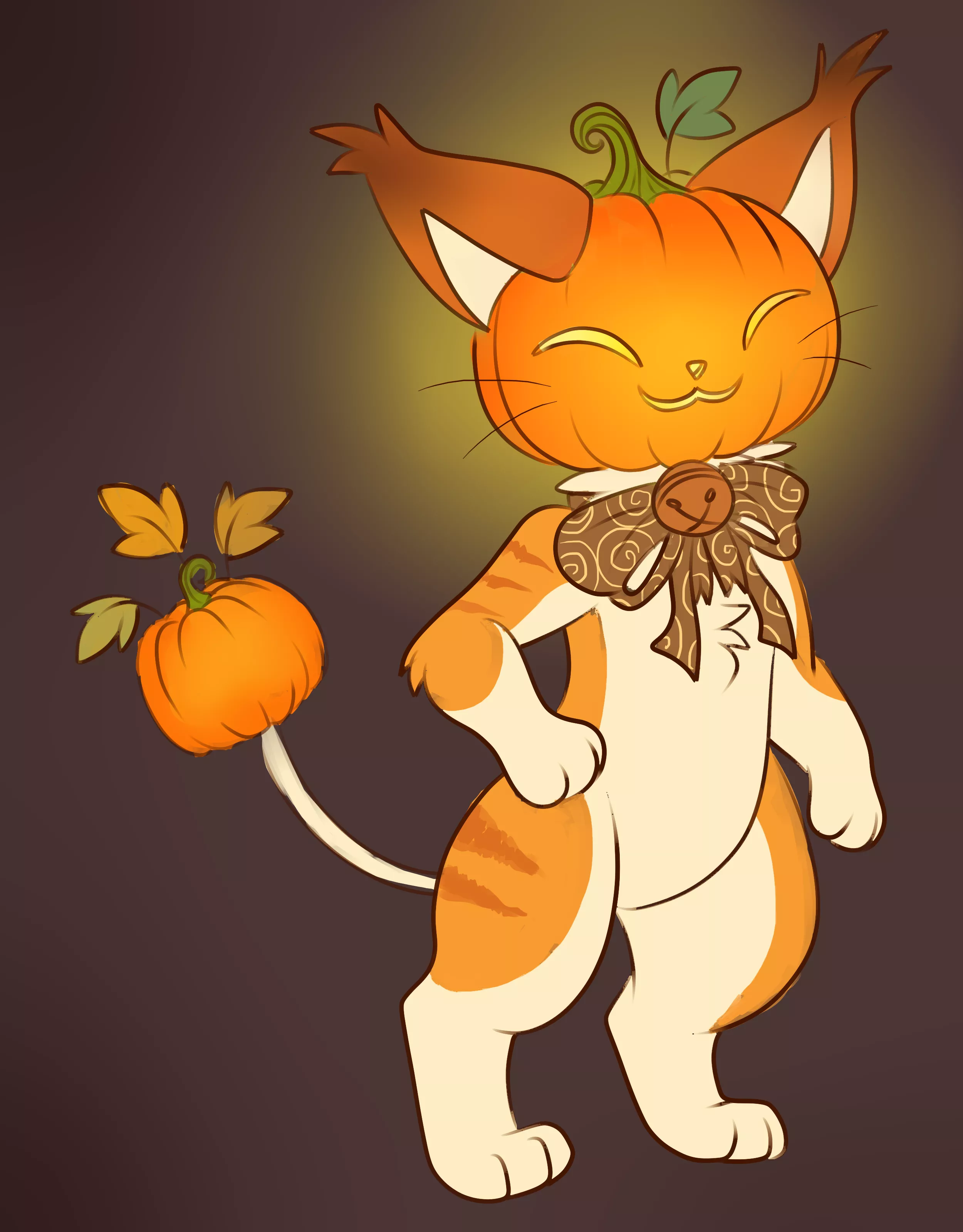 Skitty the Pumpkin Kitty! (Adoptable)