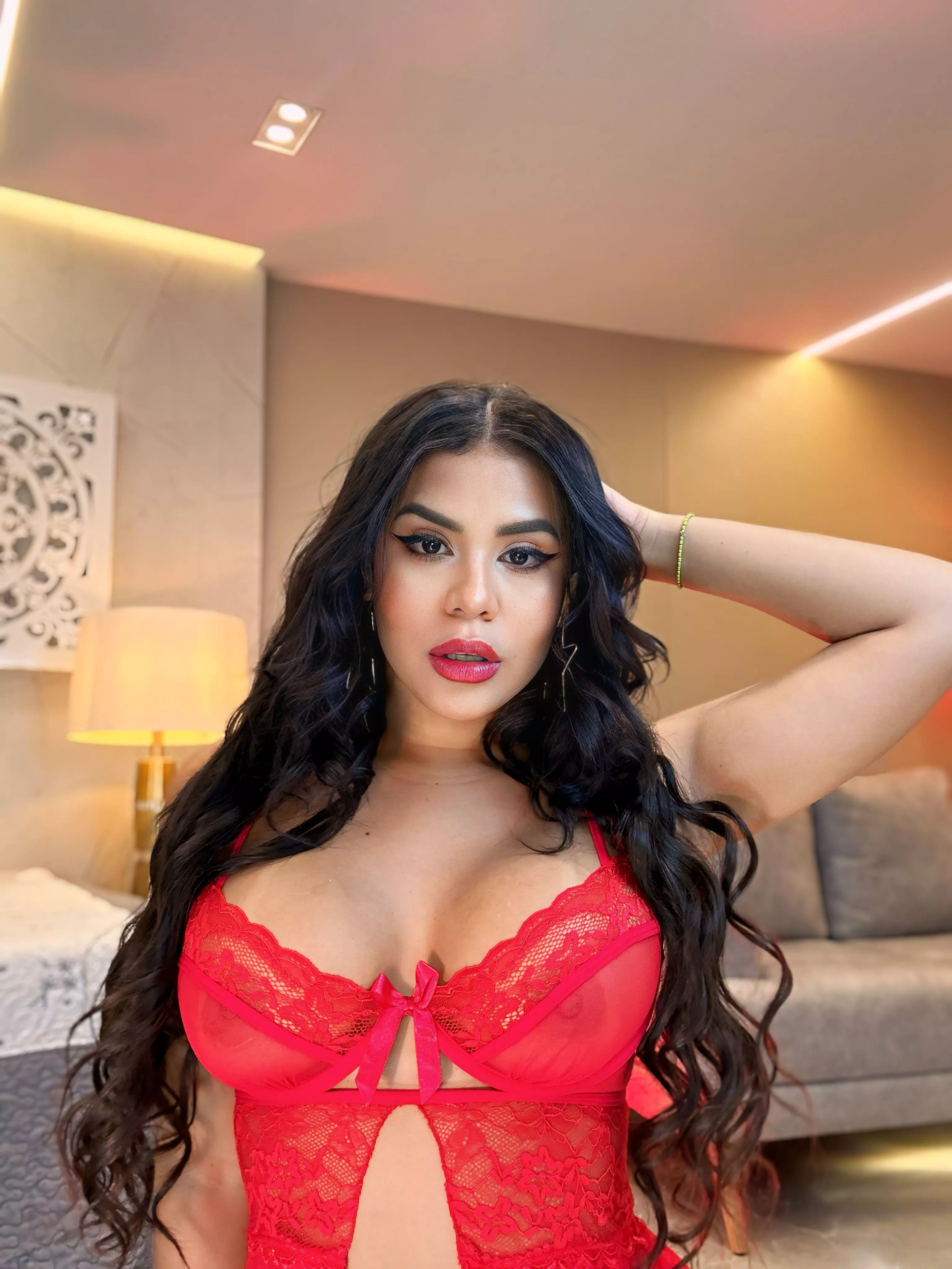 The red in my lips and your body...