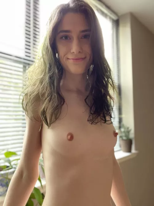 Tickle my nipples with your tongue