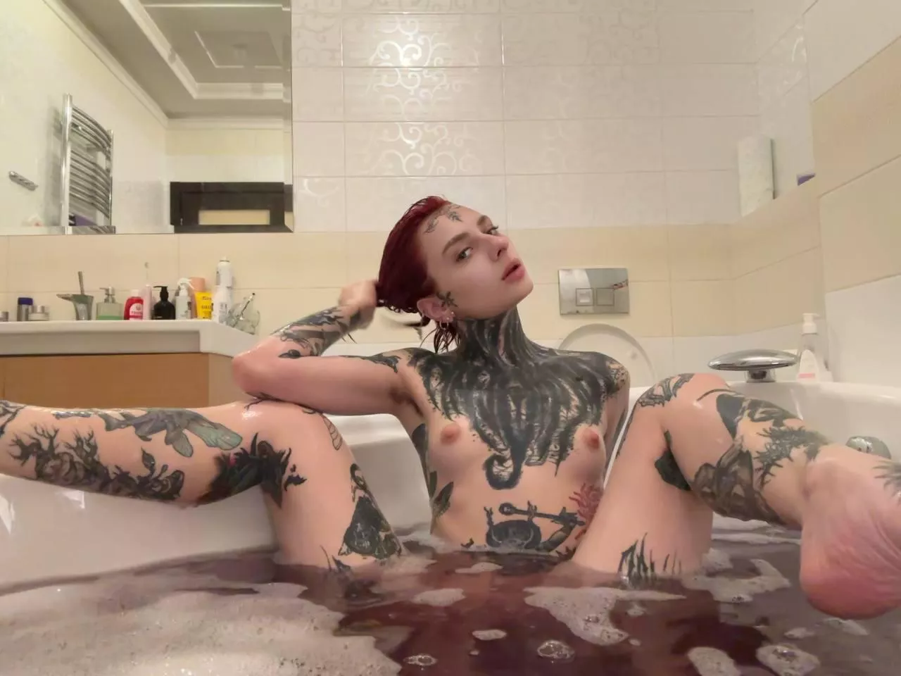 What should be between my legs?