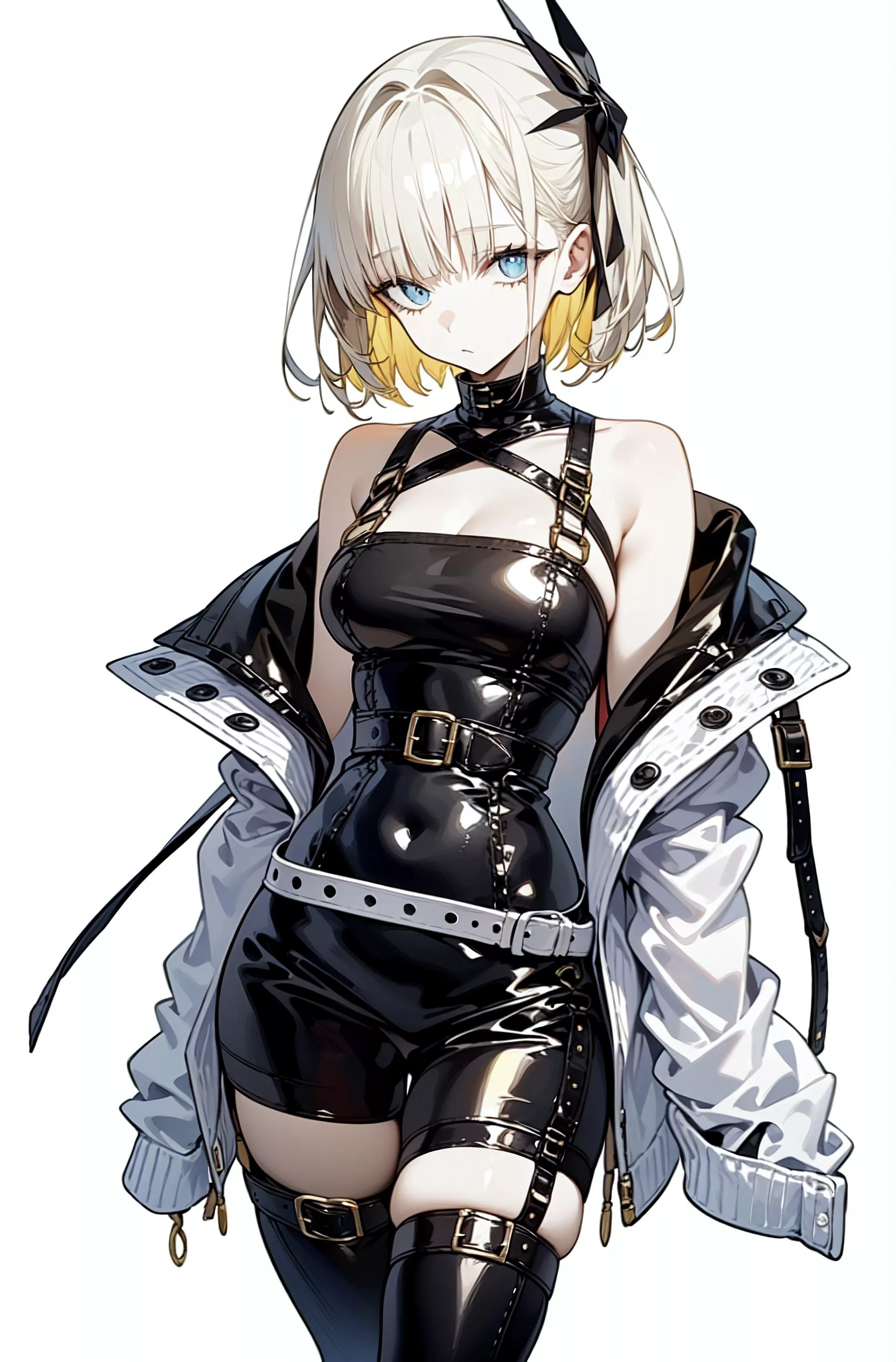 White Jacket & Casual Latex 