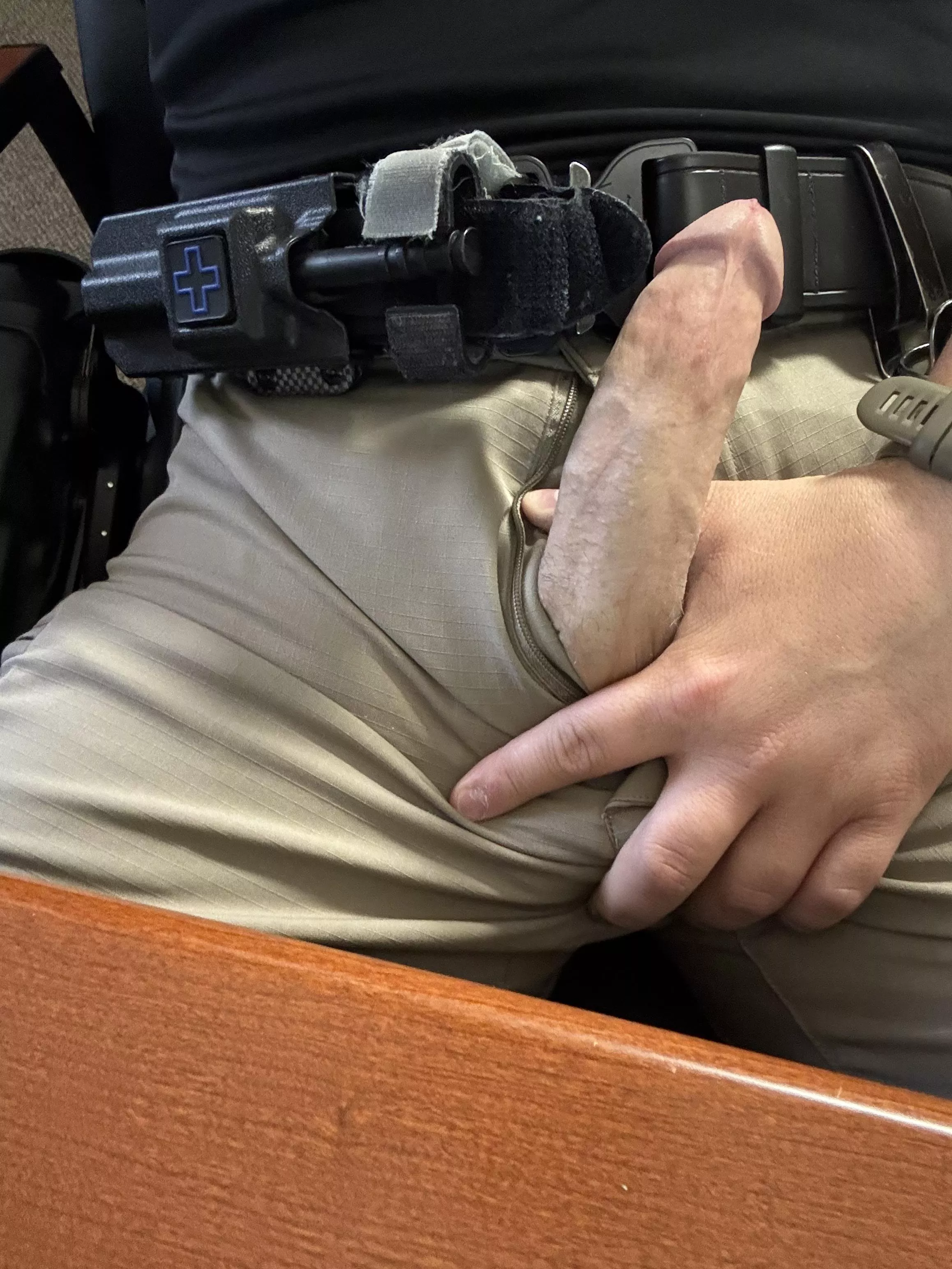 Who wants to get under my desk while I type reports?