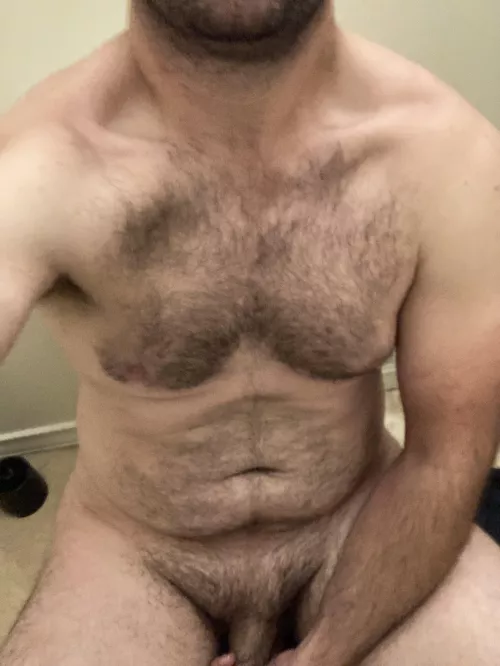 (36) Love feeling another person stroke my chest hair…