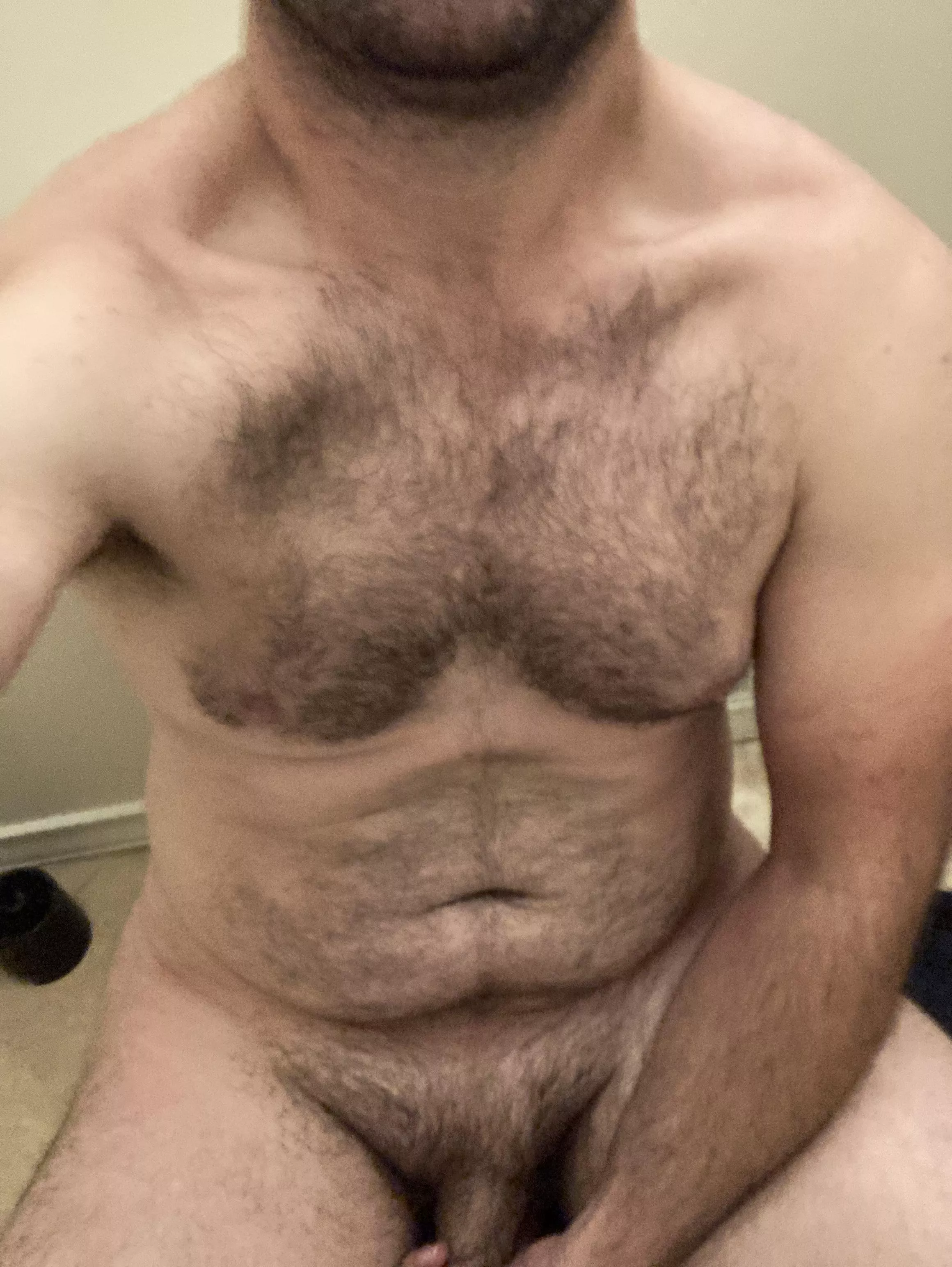(36) Love feeling another person stroke my chest hair…