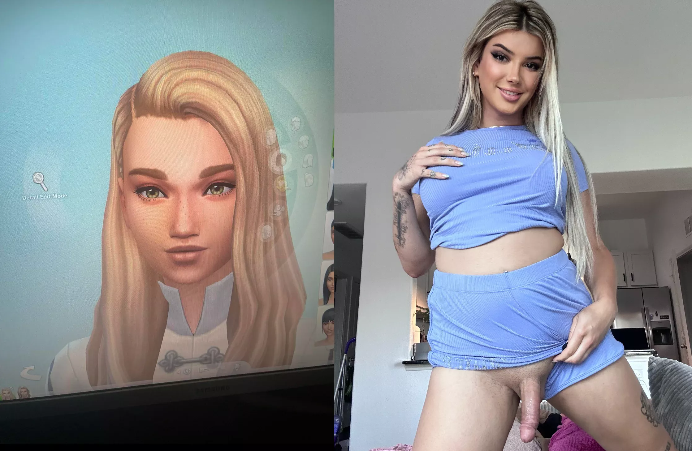 before vs after.. didn’t think it would go this far 😅