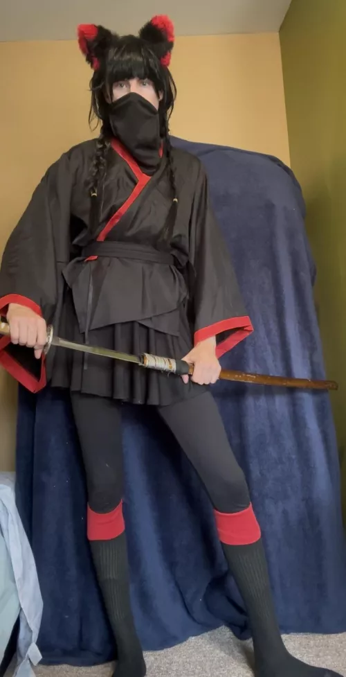 Cat girl assassin 🥷🐈‍⬛