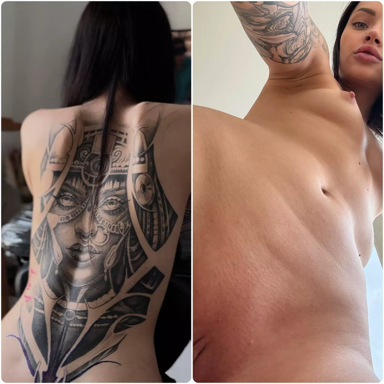 Do you feel something when you look at my tattoos?  