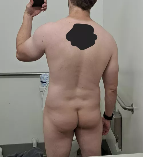 Getting naked at work is my fav pass time lately