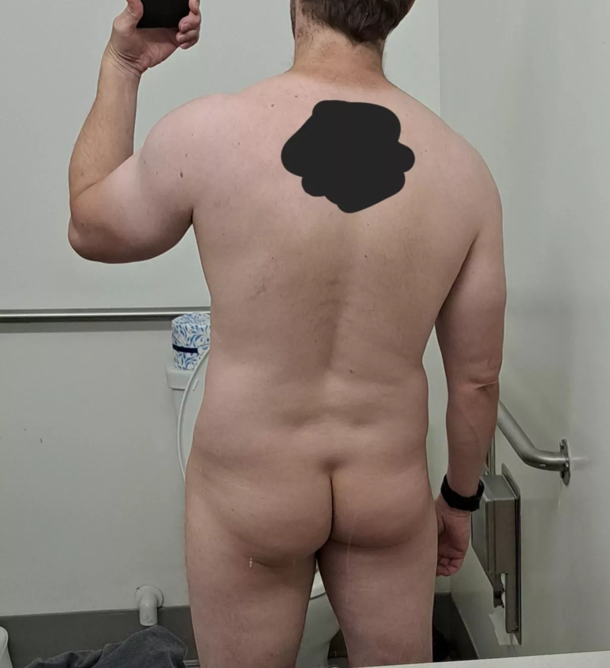 Getting naked at work is my fav pass time lately 