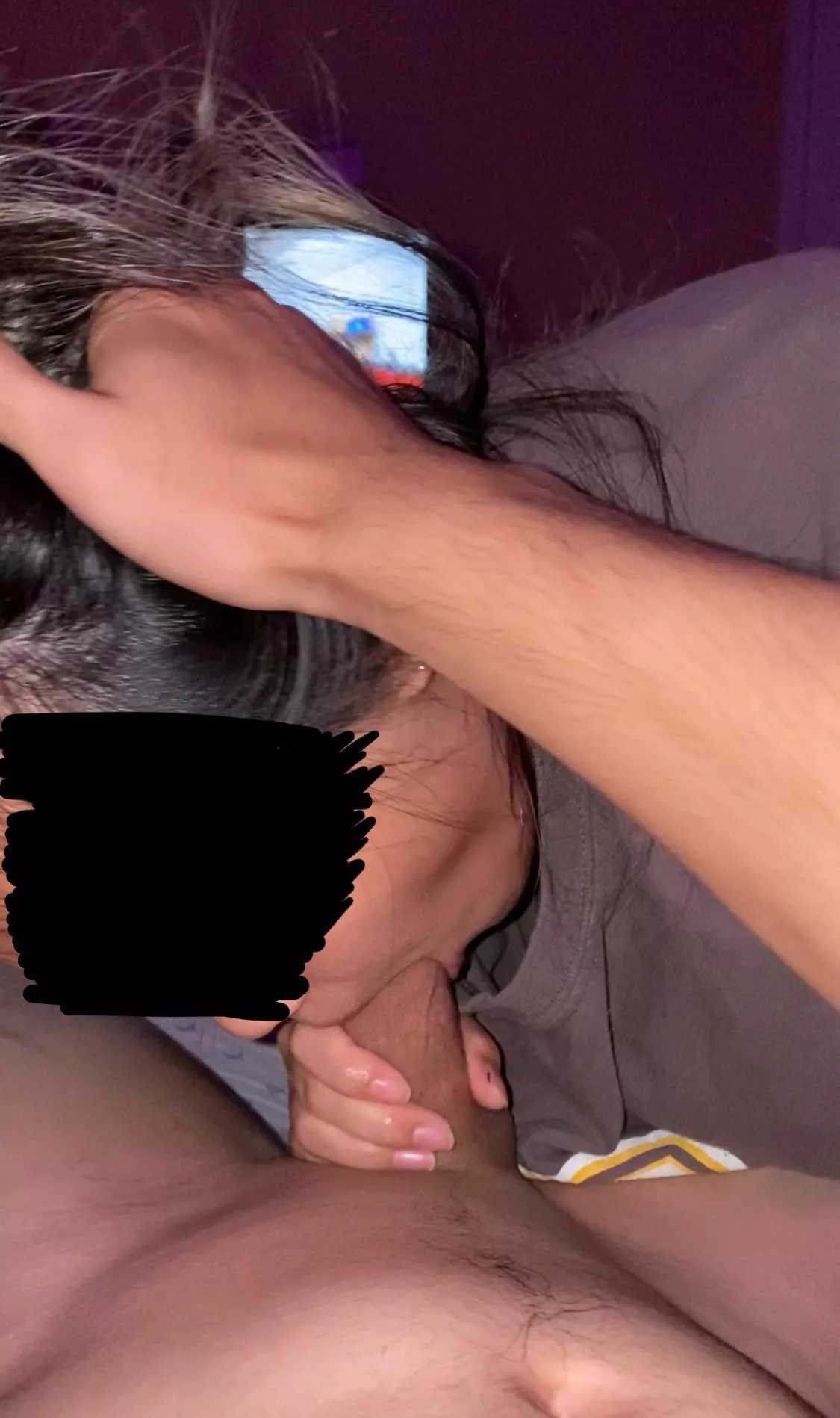 how hard would you fuck my throat? 😋