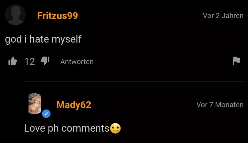 I love these comments as well