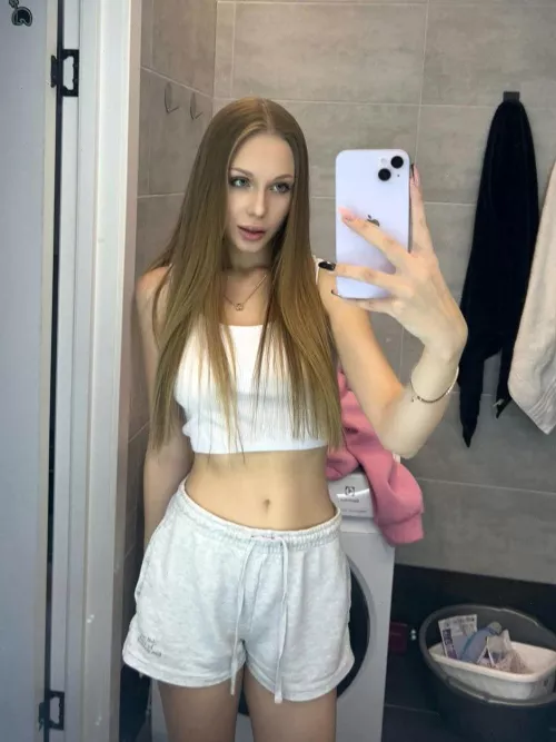 i made a crop top out of an old shirt, how does it look on me?