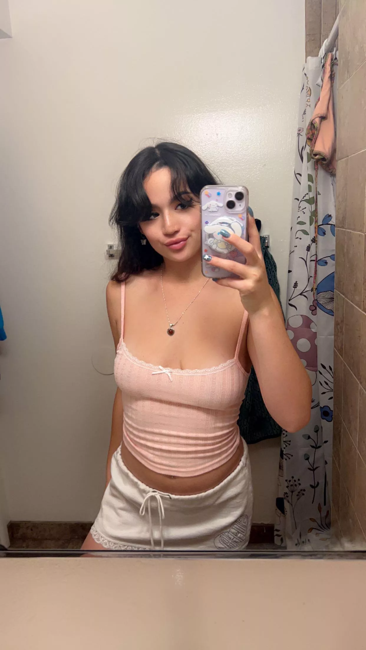 Pink crop top monday!