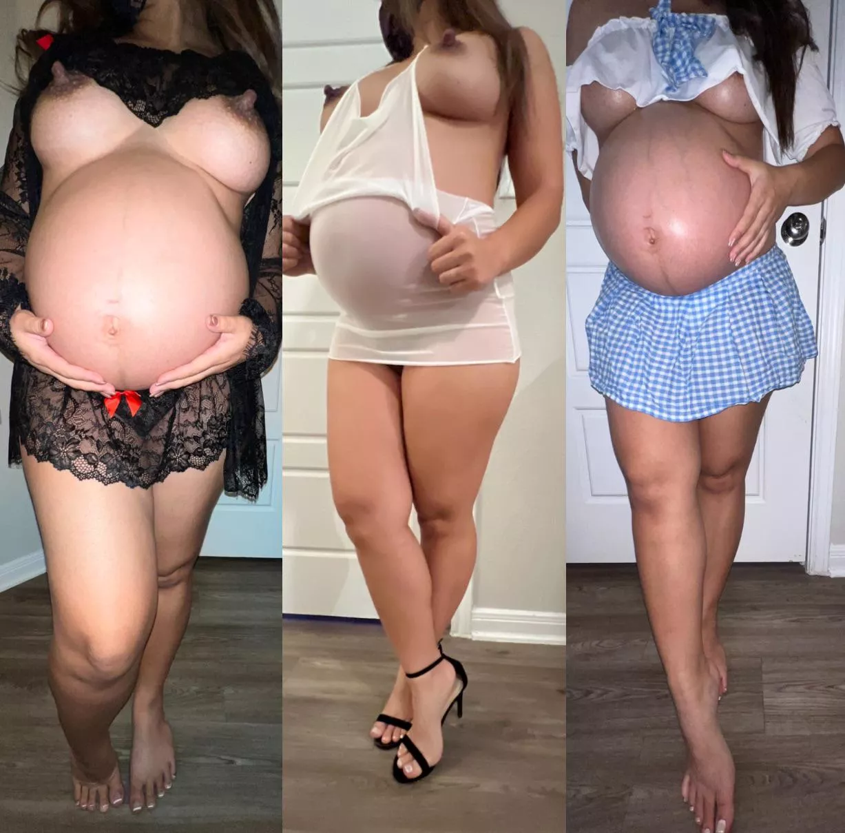 Pregnant and growing quickly 