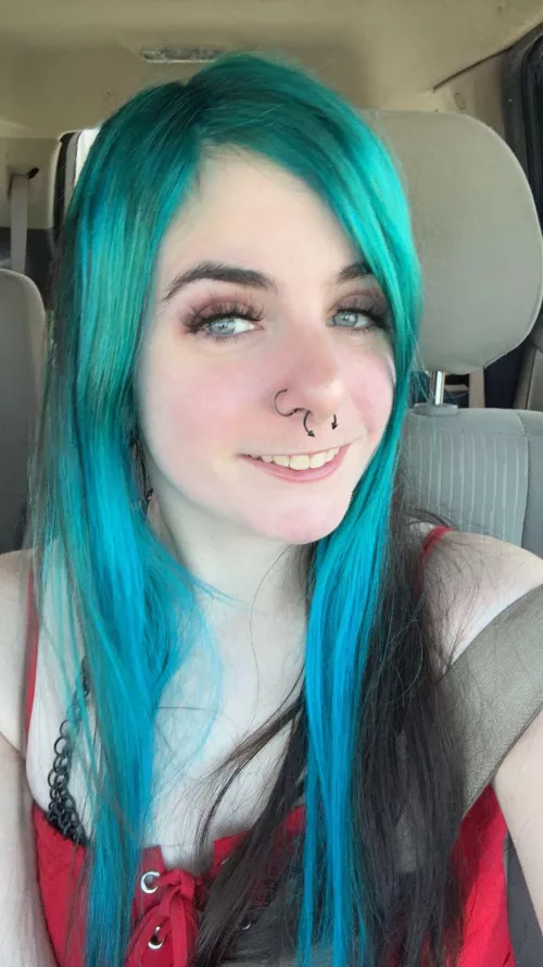 Ready to take this chain mail bra off for you 