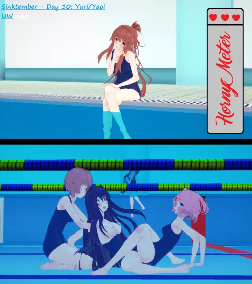 The Dokis at the pool (OC)