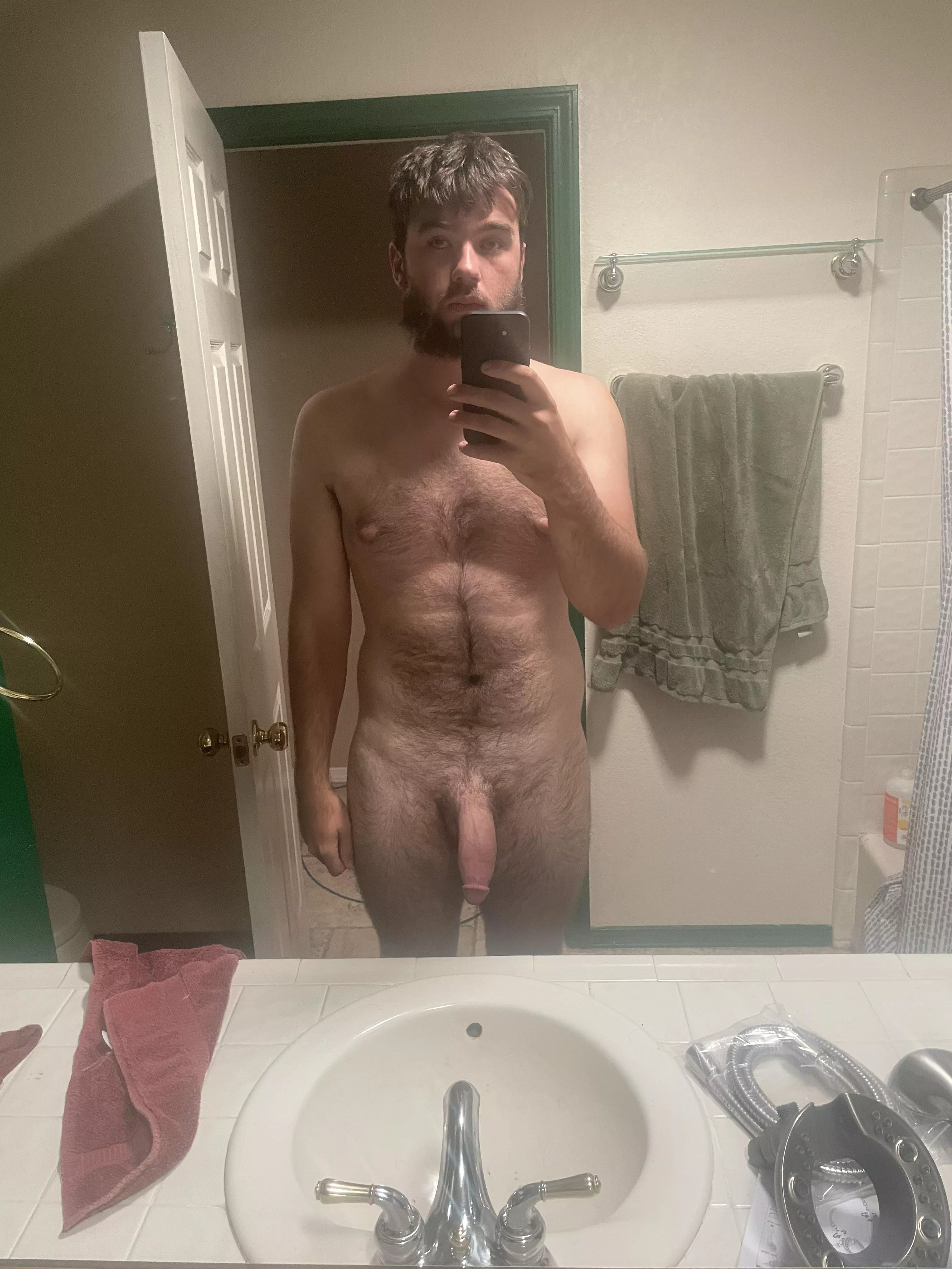 “What would you do if you walked in on me like this”?