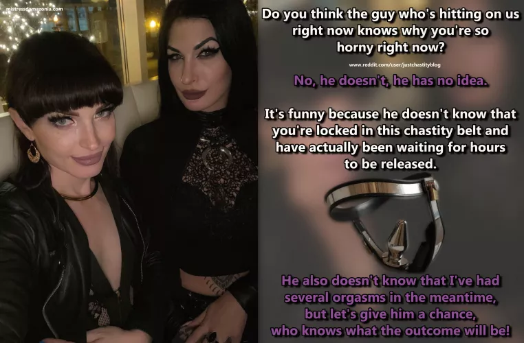 A 'night out' like this can be a lot of fun!