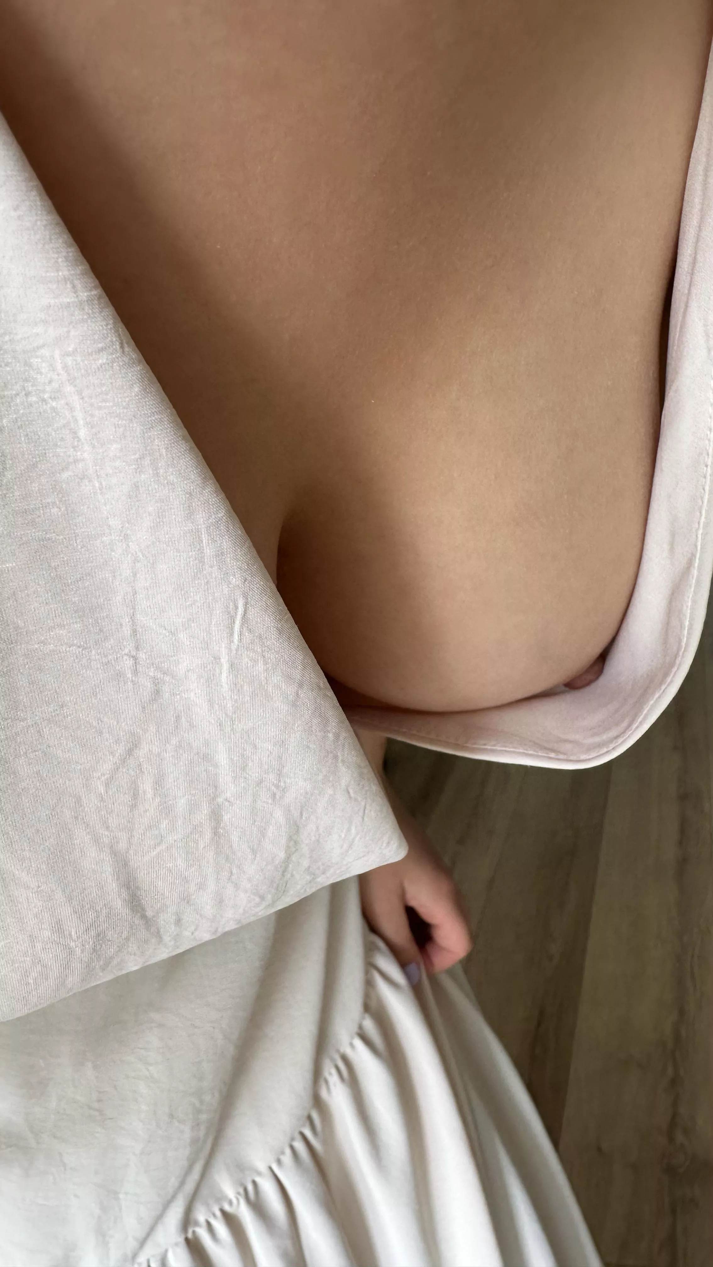 Do you think that a slightly too large neckline will be a problem at work?