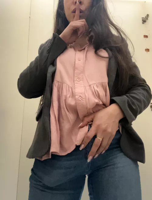 Don't be scared and come quietly into my office. I have something for you..