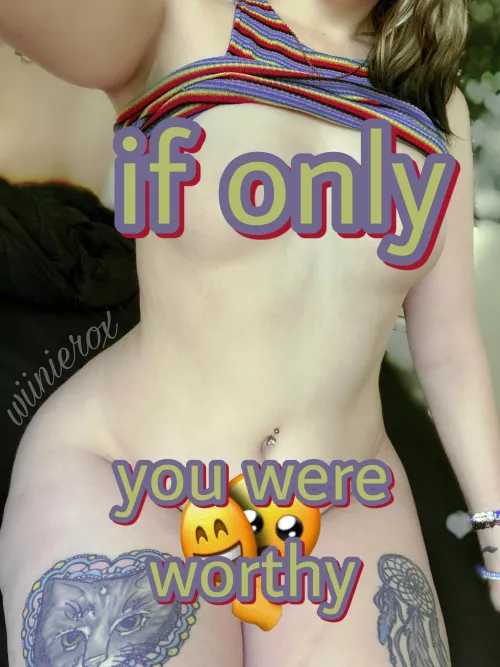 how do you think you can earn the privilege of touching this temple? 