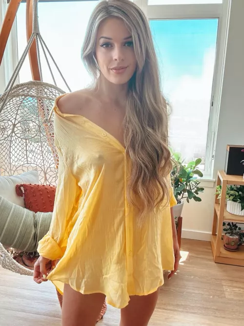 I may look innocent but I’m really just a dirty blonde