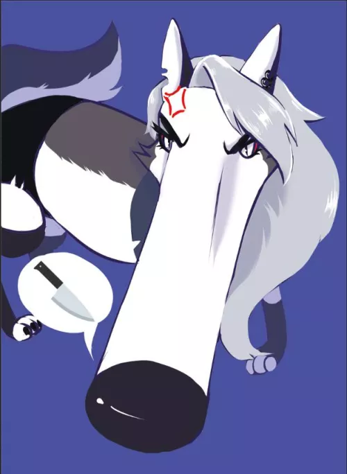 Let me bite you (art by me)