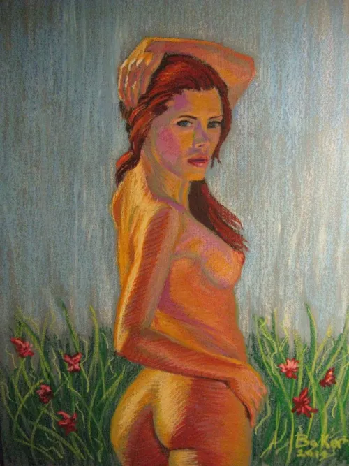 Little Caprice Original Art wanted to share. 18 by 24