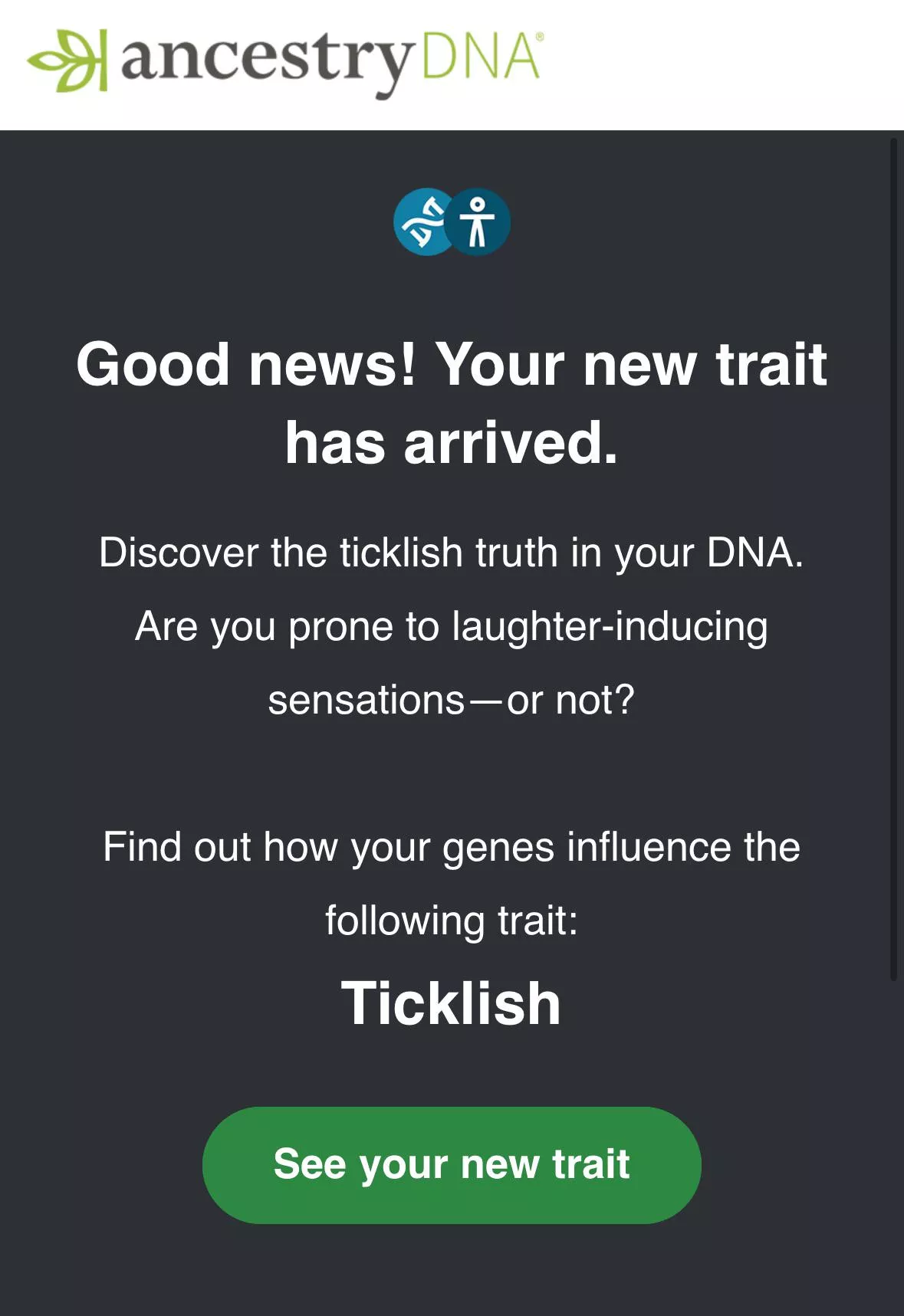 My heart skipped a beat when I got this email