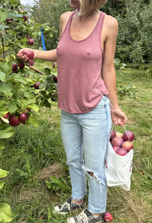 My pokies while apple picking