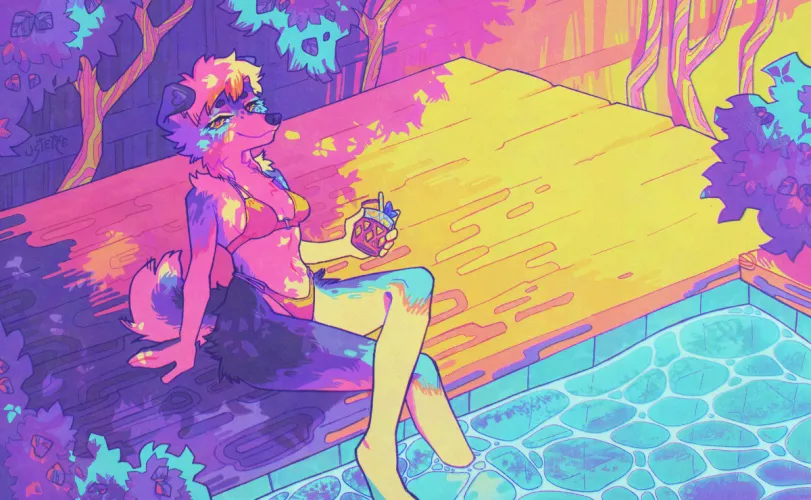 one of the last commissions, character belongs to ~reniqq on fa