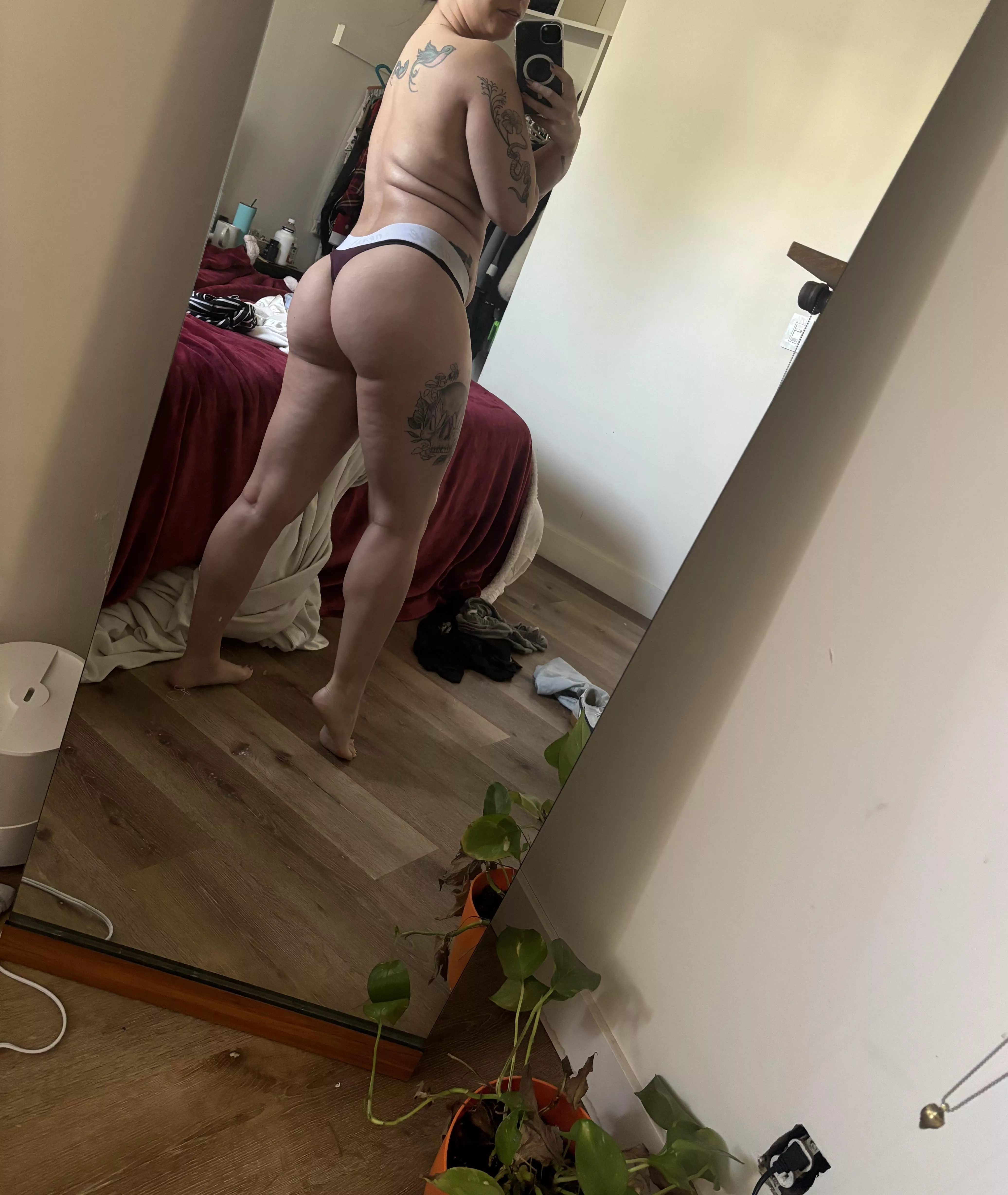 The booty almost too big for my tiny body