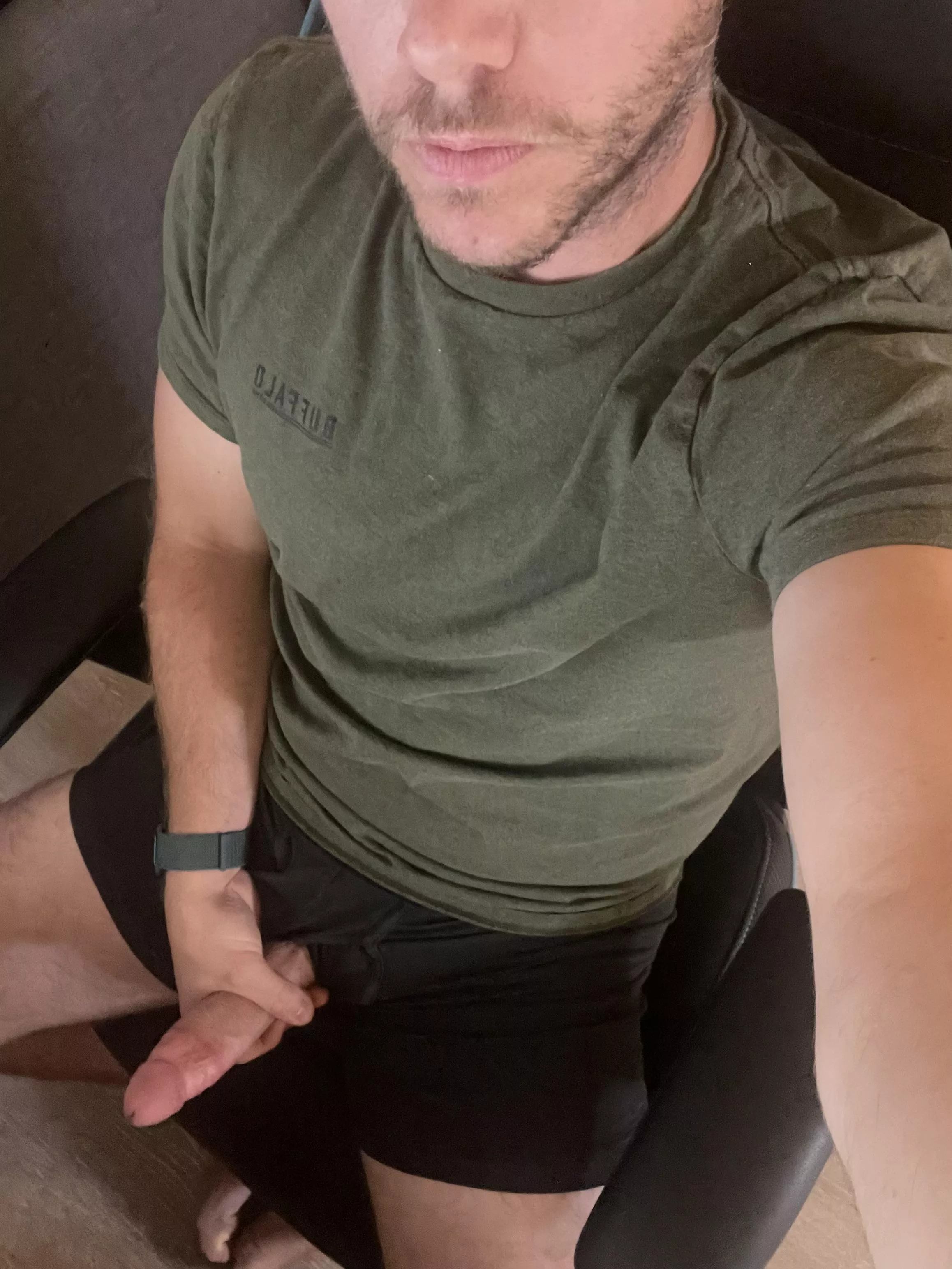 There is space under my desk while I work (35)