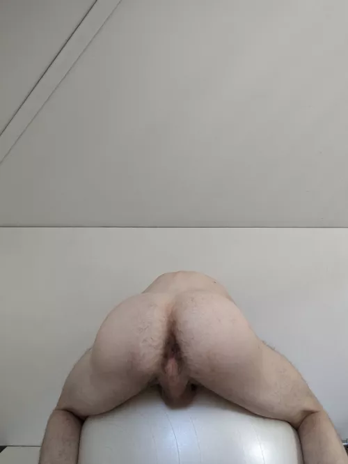 This is how to use a yoga ball right?