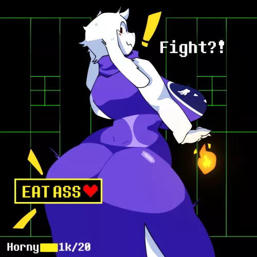 [toriel] frisk went for the peach 