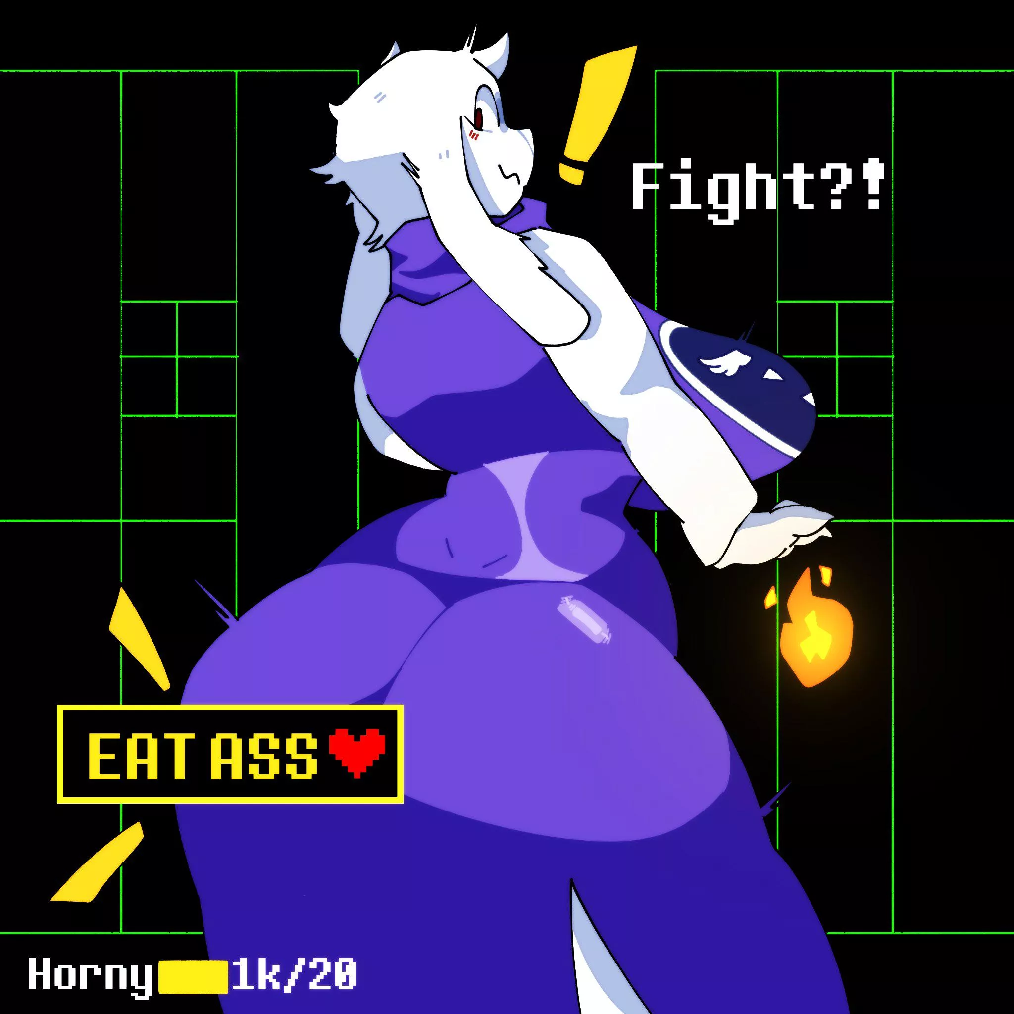 [toriel] frisk went for the peach 