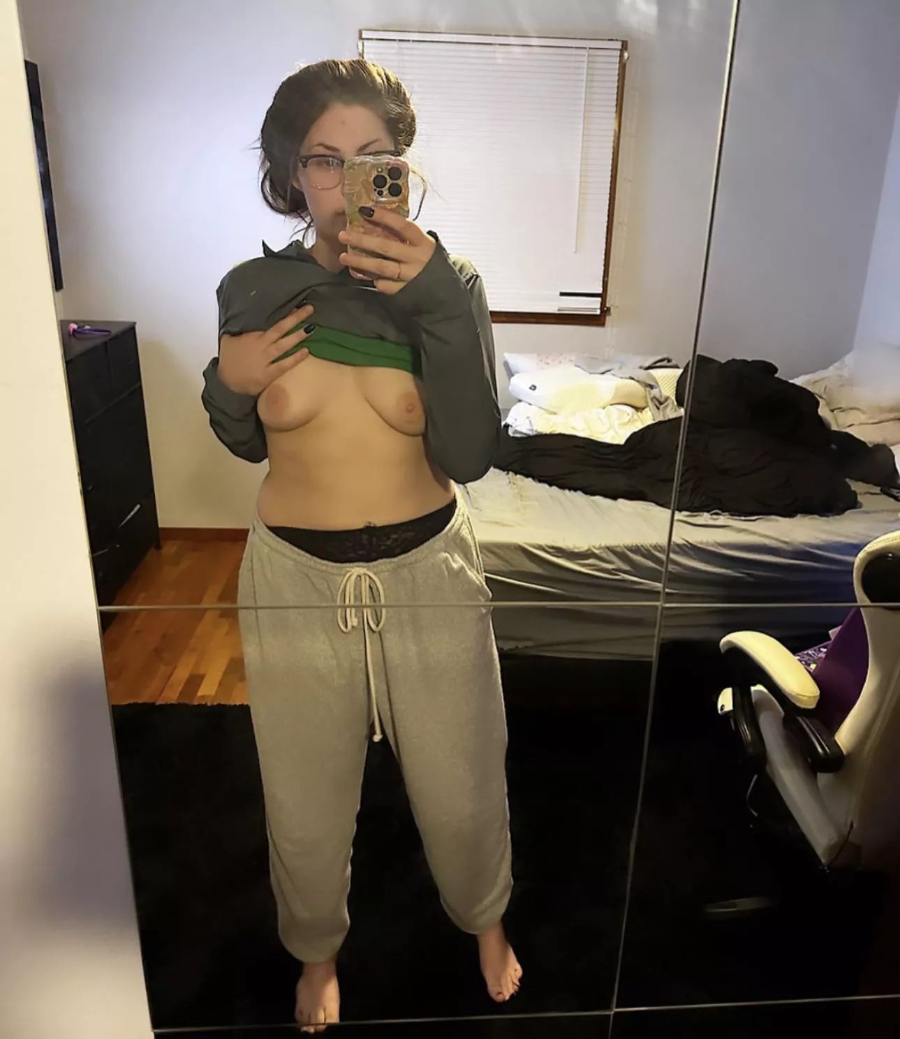 Are my tits attractive enough to end up in your mouth?