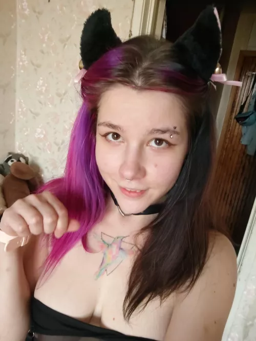 Can I be your naughty little kitty? 