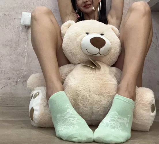 Cute dirty socks, tempting